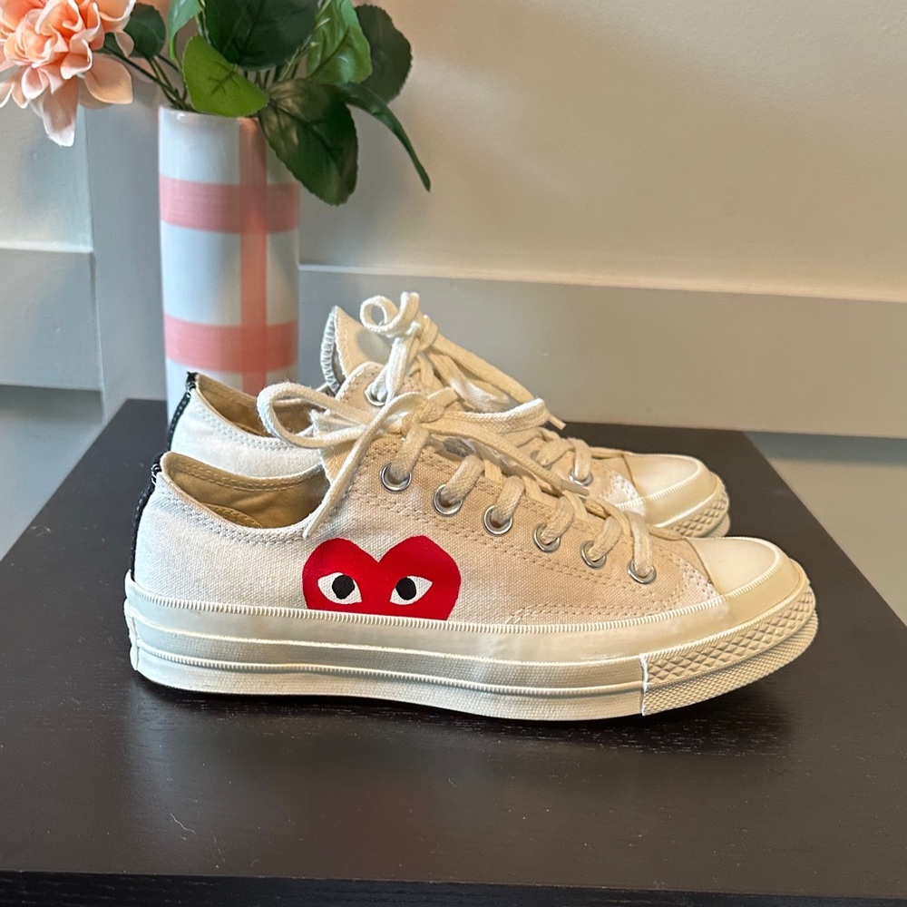 Converse Comme des Garçons Play x Chuck 70 2015 Low Milk